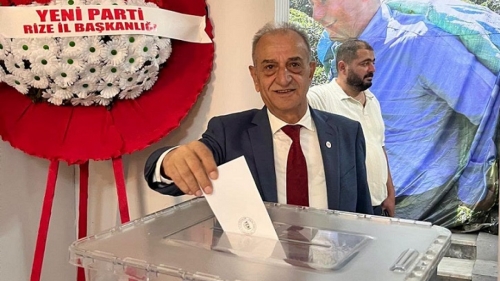 Yeni Parti Rize’de Merkez ve Altı İlçede İlçe Başkanlarını seçti